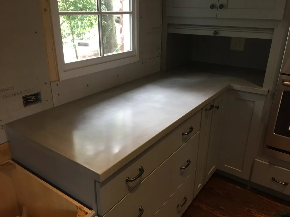 Williamsburg Circle Transitional Cooking Space by Birmingham Concrete Design, Inc - Photo 3