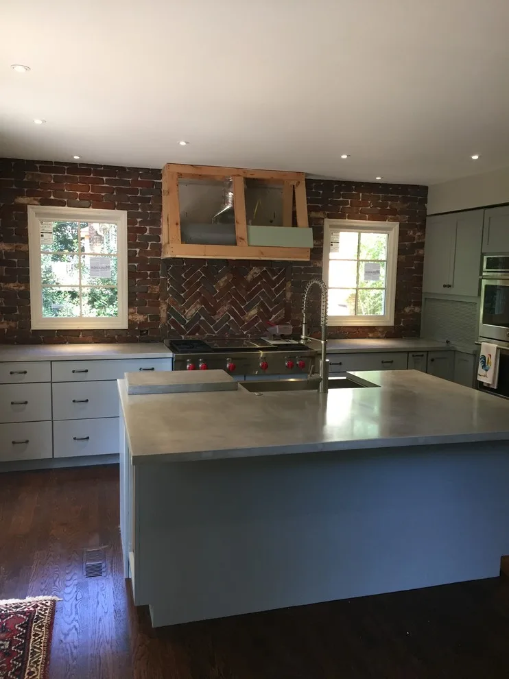Williamsburg Circle Transitional Cooking Space by Birmingham Concrete Design, Inc - Photo 4