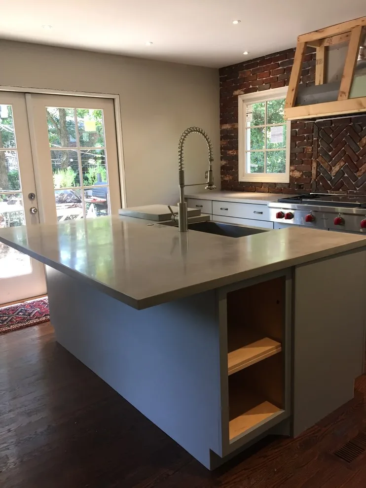 Williamsburg Circle Transitional Cooking Space by Birmingham Concrete Design, Inc - Photo 2