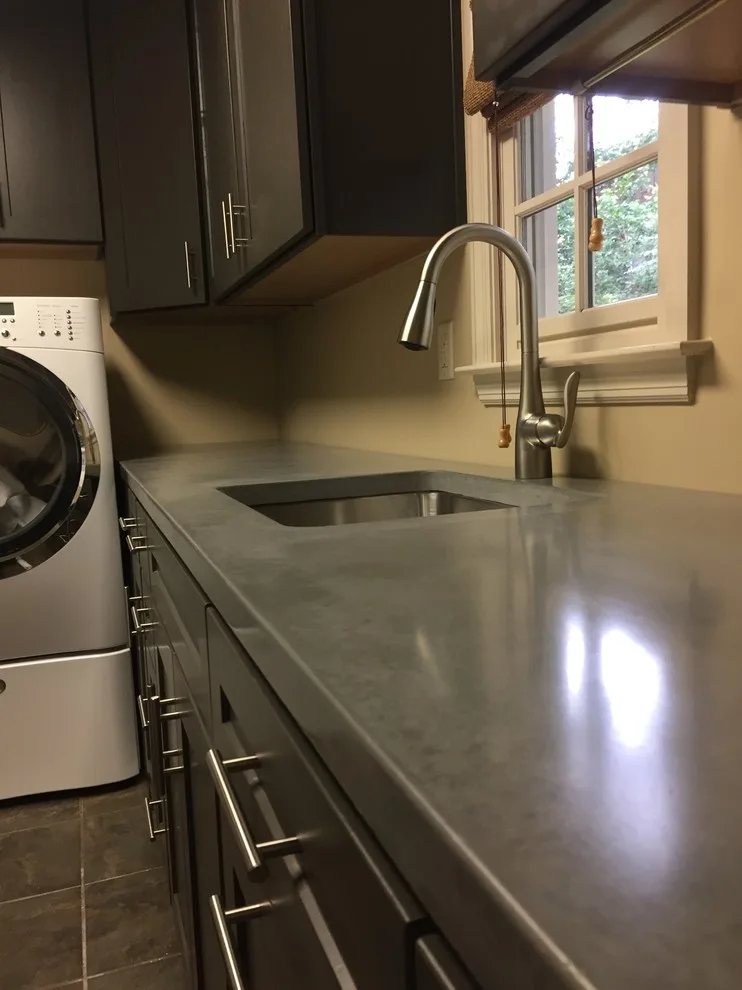 Laundry Room on Orleans Road by Birmingham Concrete Design, Inc - Photo 4