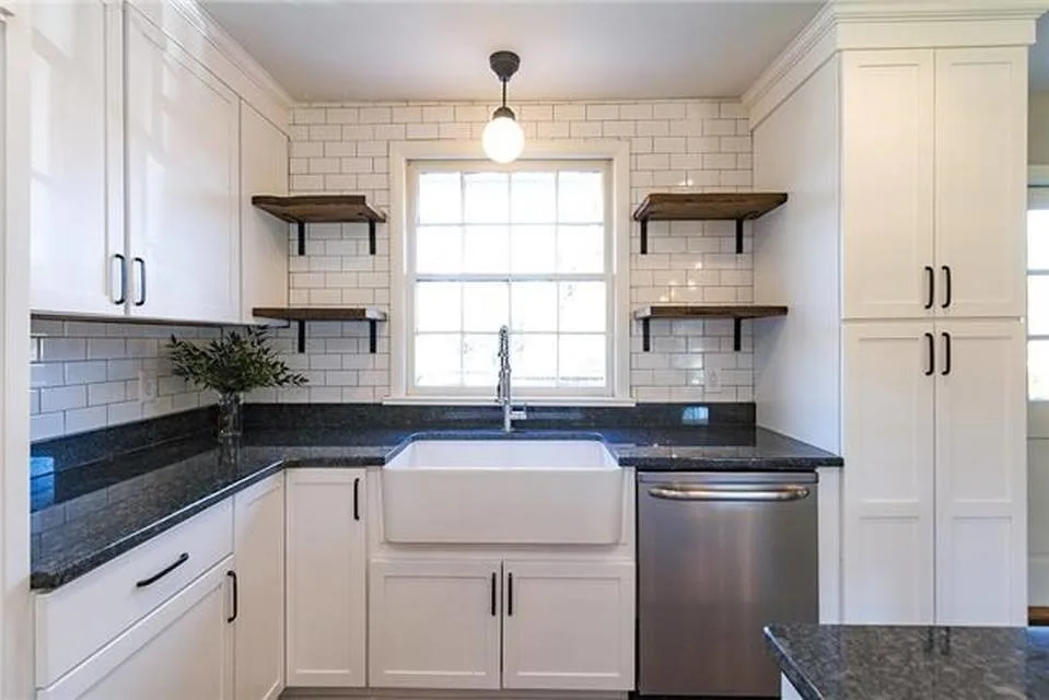 Shaker White Cabinets by Bishop by Stoneworld Tn - Photo 2