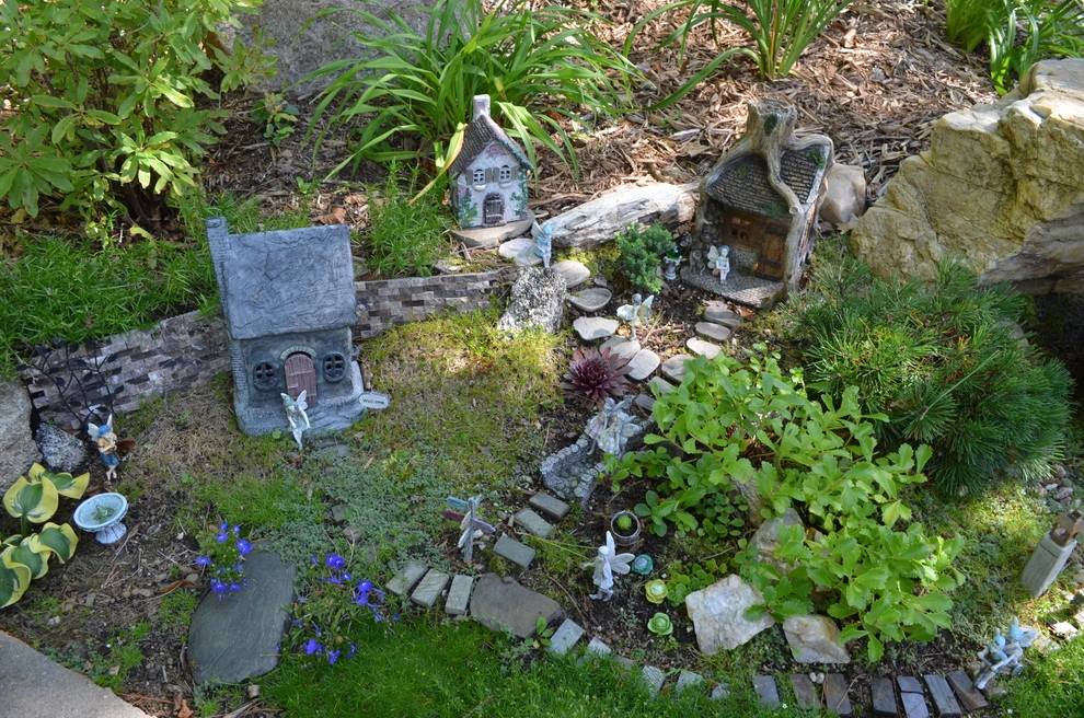 Waterfall with fairy garden by Landsburg Landscape Nursery - Photo 7