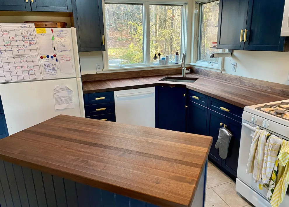 Dark Walnut Countertop and Island by Garden State Soapstone - Photo 3