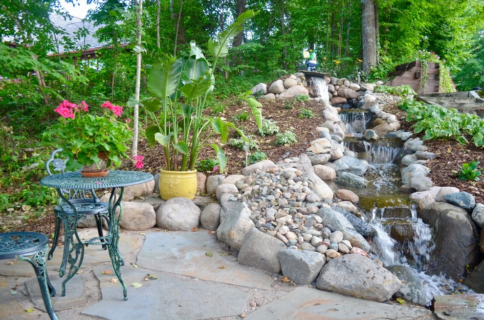 Lakeside waterfall by Landsburg Landscape Nursery - Photo 6