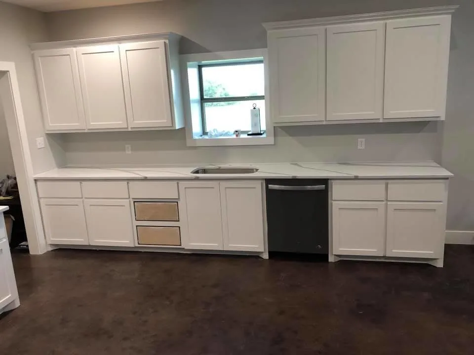 Arabescato Quartz Kitchen in Blanco by S.A.K Granite - Photo 2