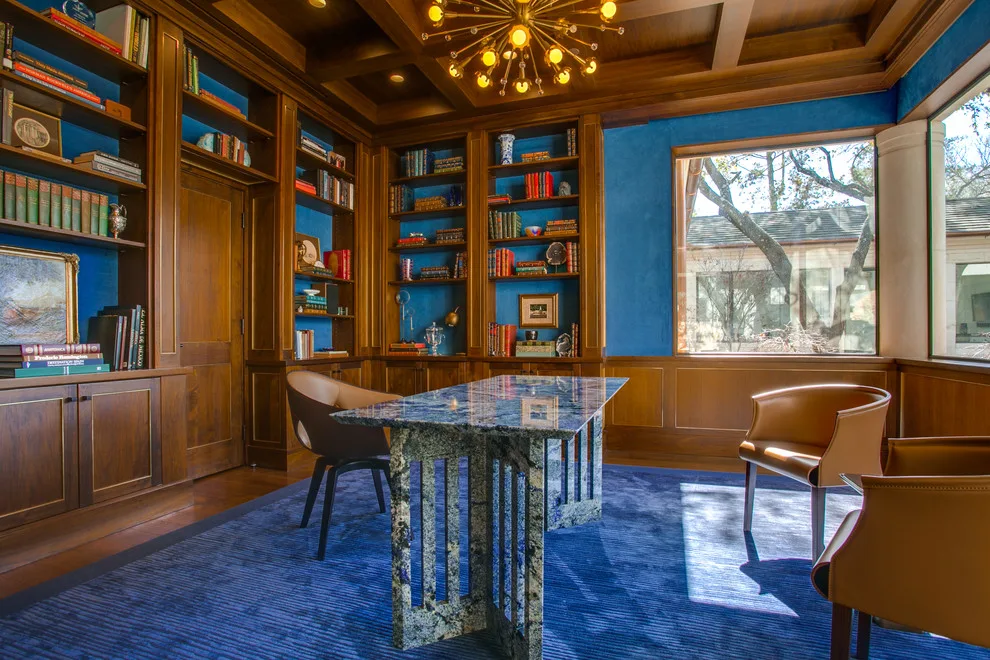 Mid-Century Modern Workspace by Aria Stone Gallery - Photo 3