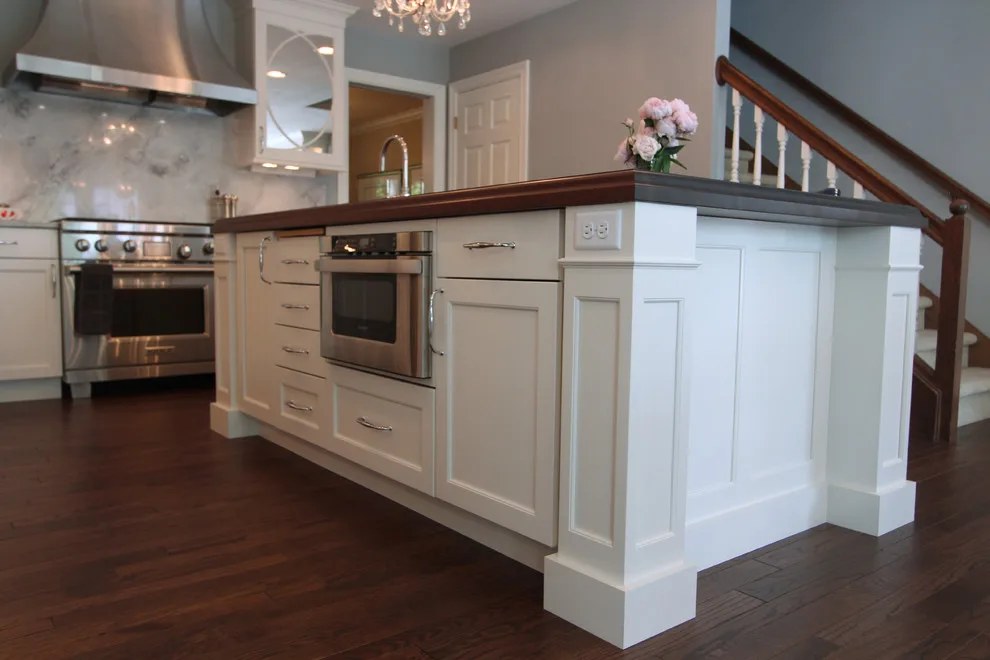 Glamorous Classic White Kitchen by Badger GraniteWerks, Inc. - Photo 7