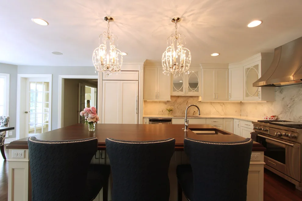 Glamorous Classic White Kitchen by Badger GraniteWerks, Inc. - Photo 3