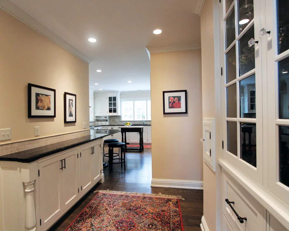 Classic Lakeside Residence with White Inset Kitchen Cabinets by Badger GraniteWerks, Inc. - Photo 2