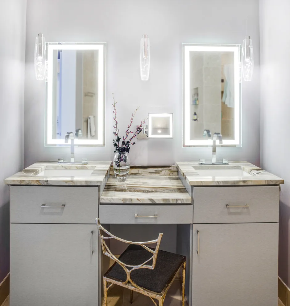 Marble Bathroom Makeover by Aria Stone Gallery - Photo 3