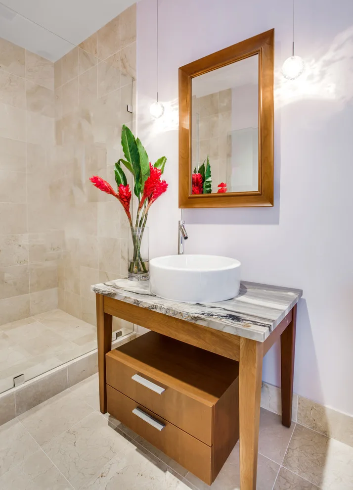 Marble Bathroom Makeover by Aria Stone Gallery - Photo 2