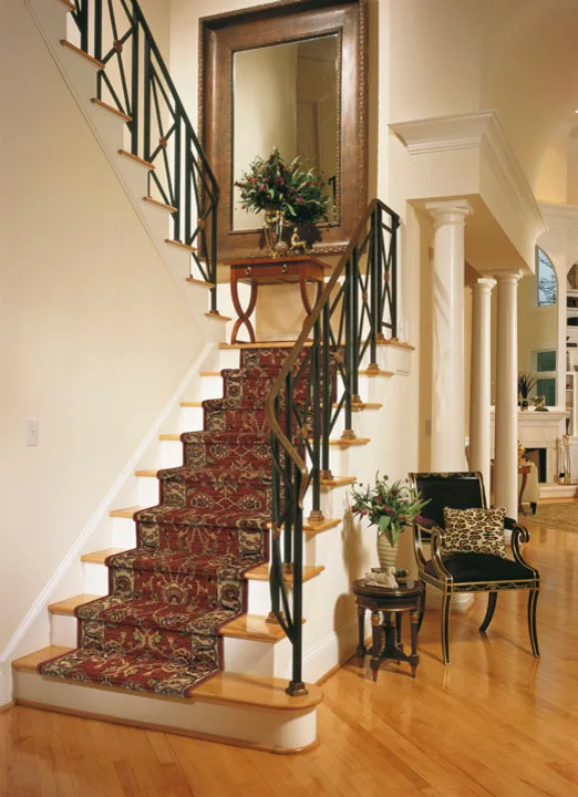 Stairway Designs and Treads for Carpet and Wood by Aggieland Carpet One - Photo 2