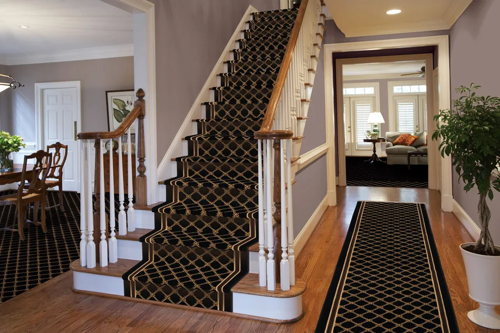 Stairway Designs and Treads for Carpet and Wood by Aggieland Carpet One - Photo 15