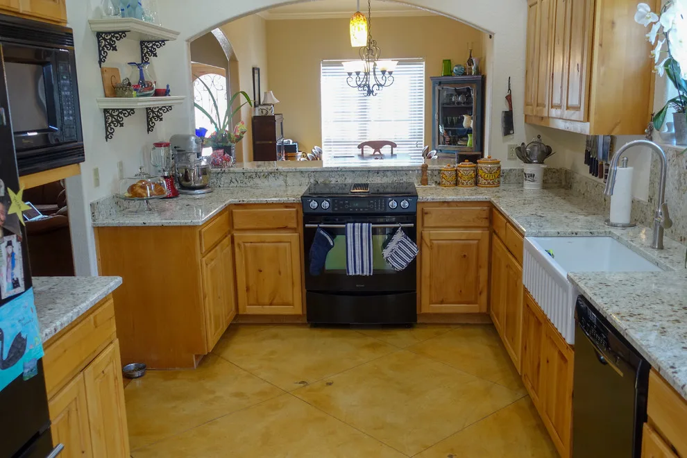 Colonial-Style Cream Kitchen by Keystone Granite - Photo 2