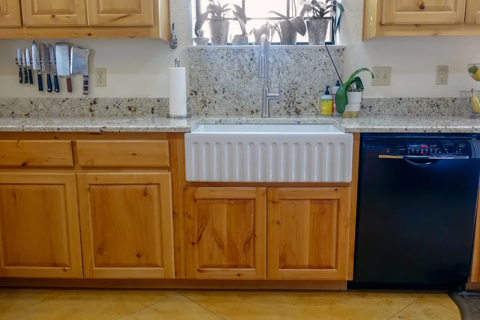 Colonial-Style Cream Kitchen by Keystone Granite - Photo 4