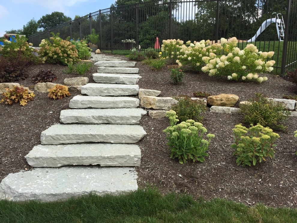 Landscaping/Hardscape on a slope by Buckeye Lawn & Landscaping | Oheil Irrigation Co. - Photo 4