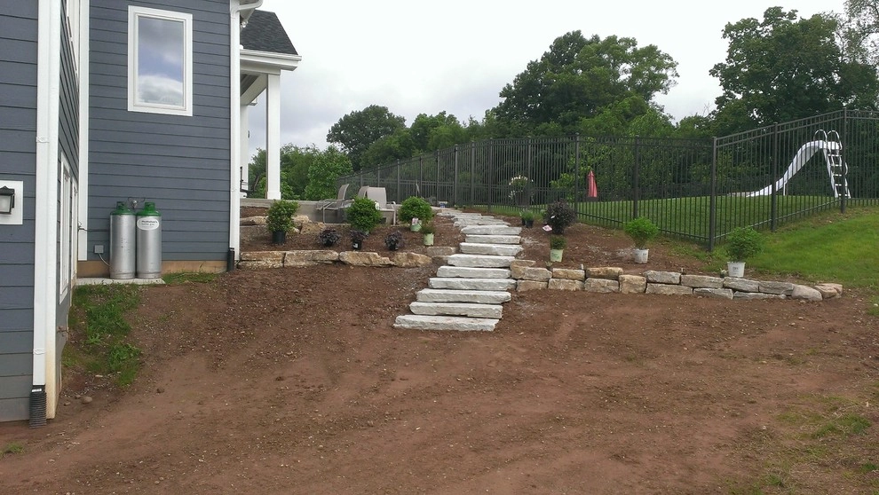 Landscaping/Hardscape on a slope by Buckeye Lawn & Landscaping | Oheil Irrigation Co. - Photo 6
