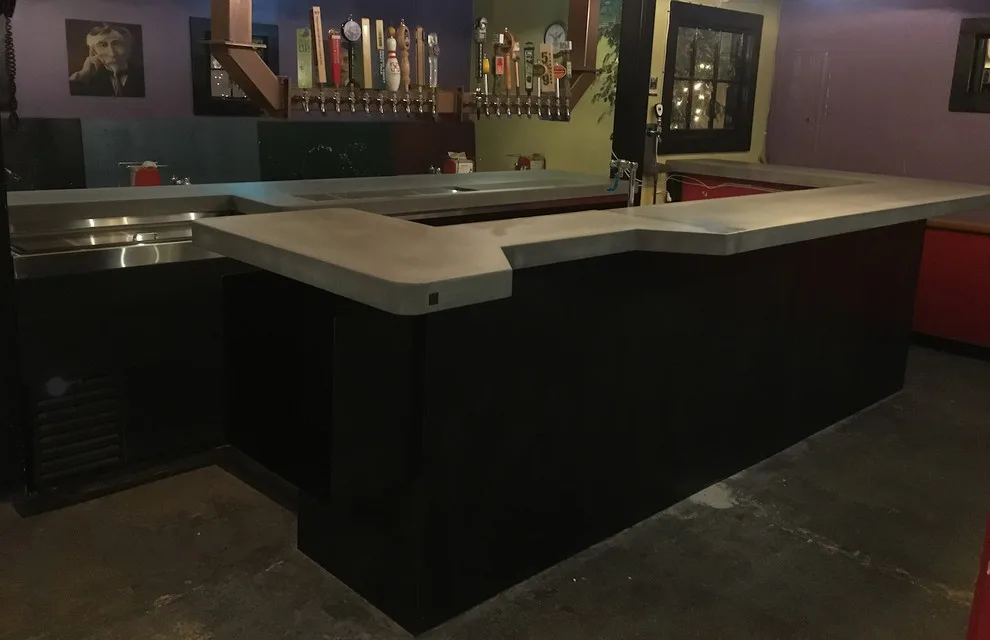Local Myth Pizza Concrete Countertops by CraftnCast - Photo 5