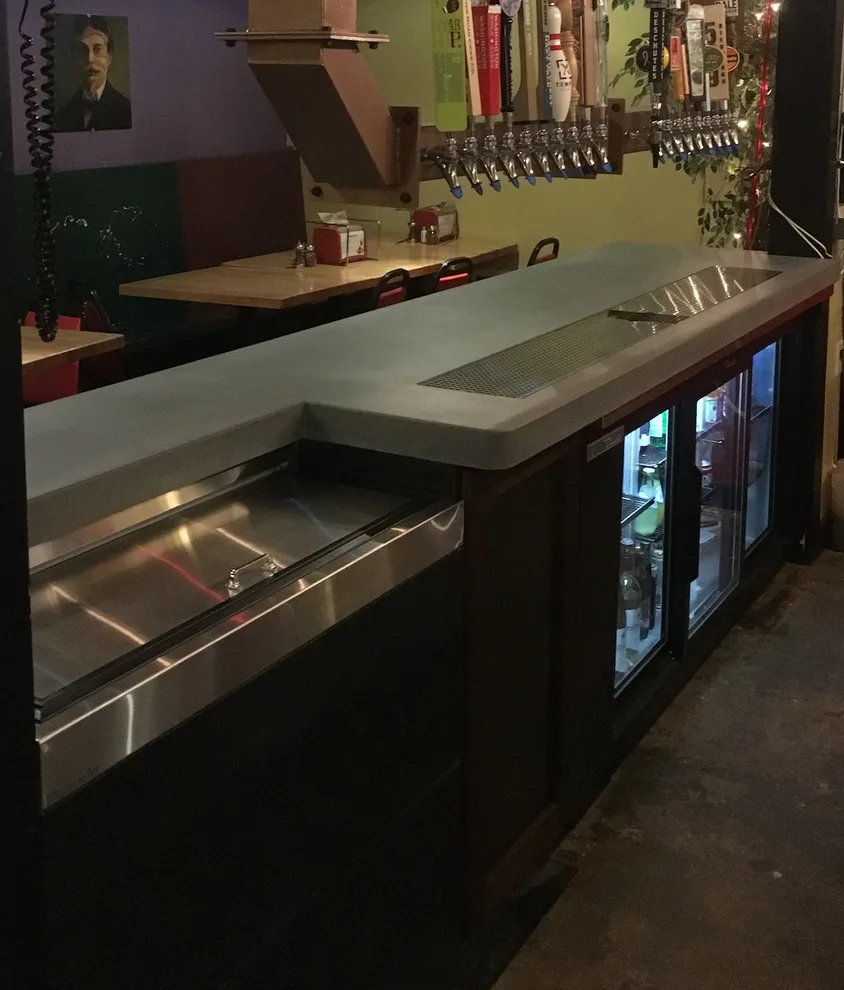 Local Myth Pizza Concrete Countertops by CraftnCast - Photo 3