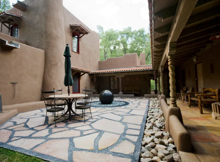 Taos, New Mexico Residence by Loveless Stone, Tile And Marble Inc. - Photo 4