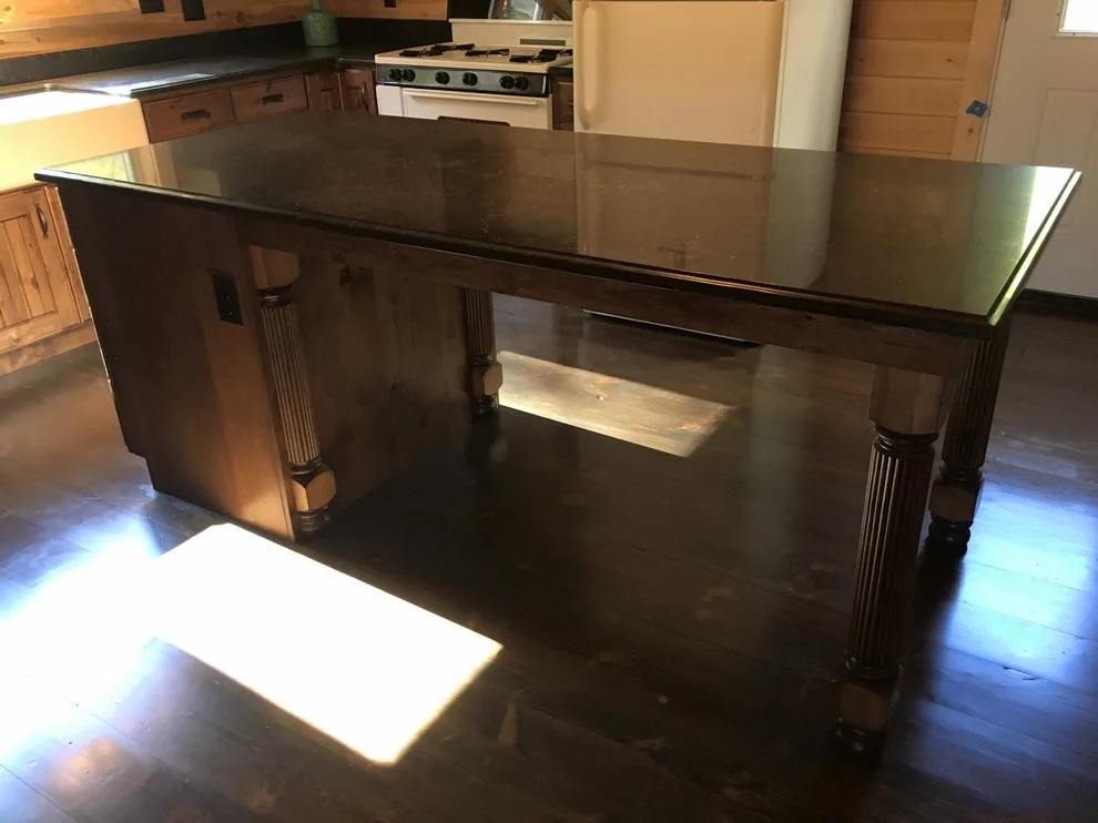 Alder Umber Cabinets with Quartz Countertop Installation by PSI Tops | Plastic Specialties Inc - Photo 2