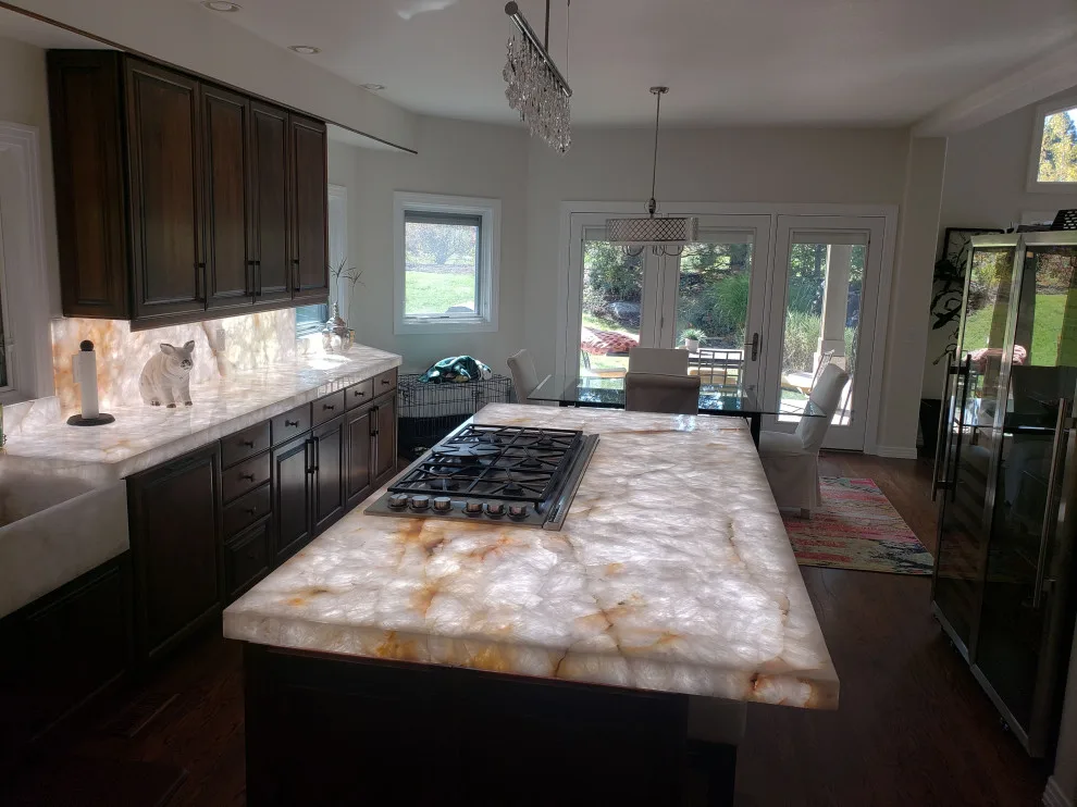 Illuminated Crystal Kitchen by Granite And Marble Designs Inc - Photo 5