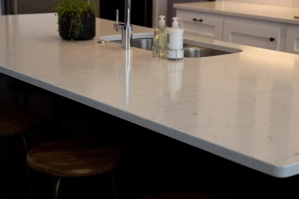 Quartz Countertop Renovation for Farmhouse by Custom Counter Tops, Inc - Photo 2