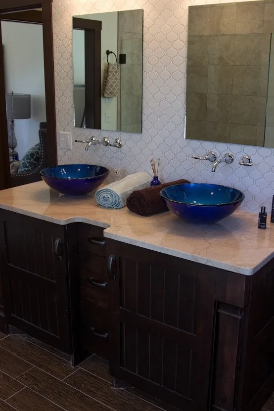 Modern Marble Bath by Custom Counter Tops, Inc - Photo 2