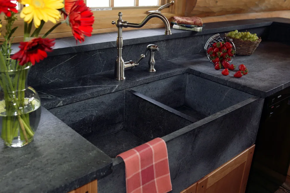 Bespoke Soapstone and Slate Sinks by Garden State Soapstone - Photo 12