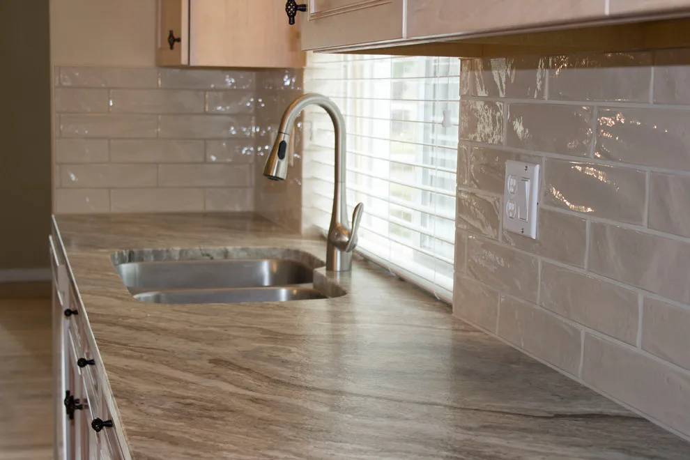 Brown Fantasy Granite Surfaces by Tops Solid Surface - Photo 3