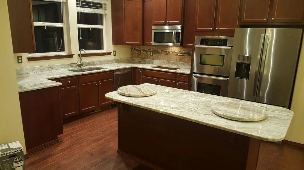 Brown Fantasy Granite Surfaces by Tops Solid Surface - Photo 33