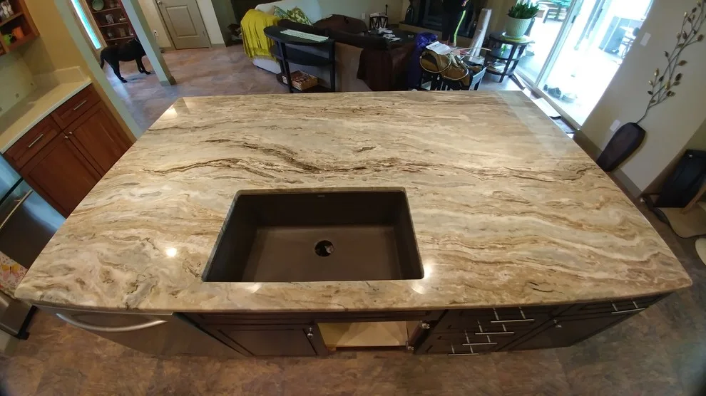 Brown Fantasy Granite Surfaces by Tops Solid Surface - Photo 28
