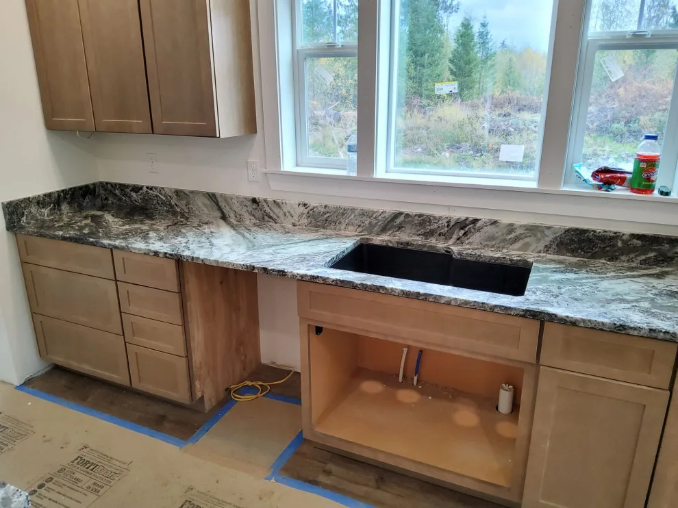 Brown Fantasy Granite Surfaces by Tops Solid Surface - Photo 9
