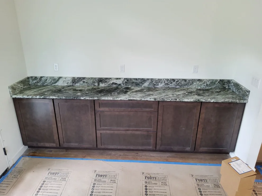 Brown Fantasy Granite Surfaces by Tops Solid Surface - Photo 12
