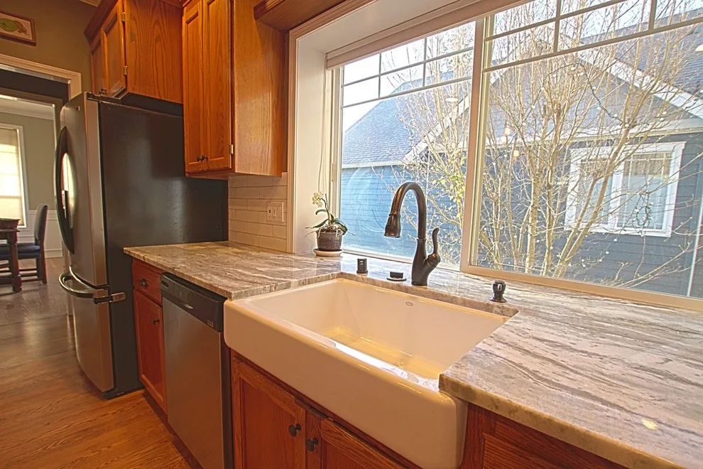 Brown Fantasy Granite Surfaces by Tops Solid Surface - Photo 7
