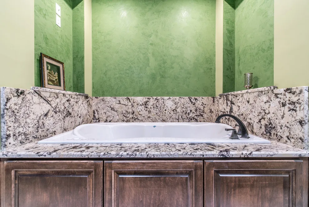 Elegant White Granite Bathroom Countertops by East Coast Granite & Tile - Photo 10