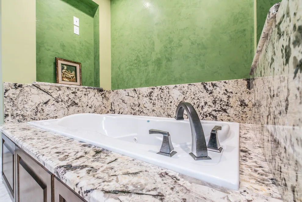 Elegant White Granite Bathroom Countertops by East Coast Granite & Tile - Photo 3