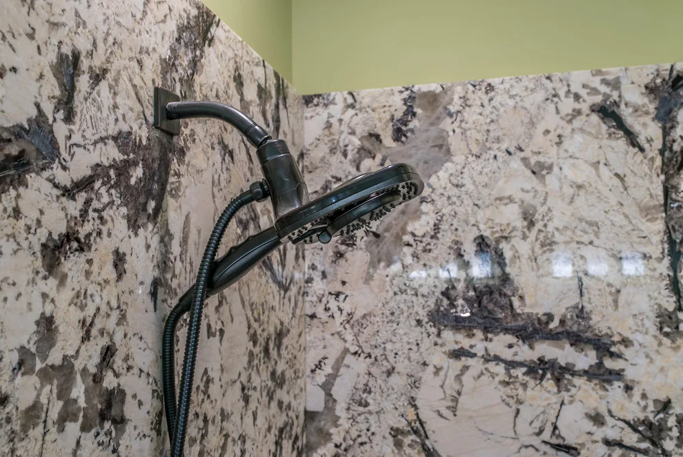 Elegant White Granite Bathroom Countertops by East Coast Granite & Tile - Photo 7