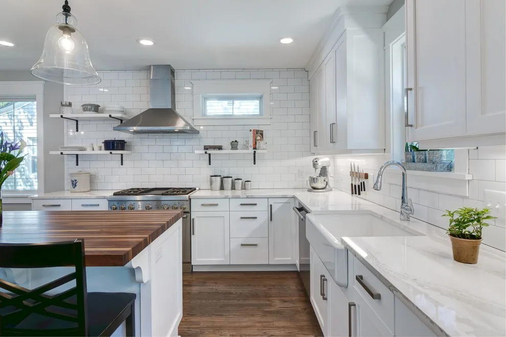 Contemporary Durham Farmhouse by Armani Fine Woodworking - Photo 15
