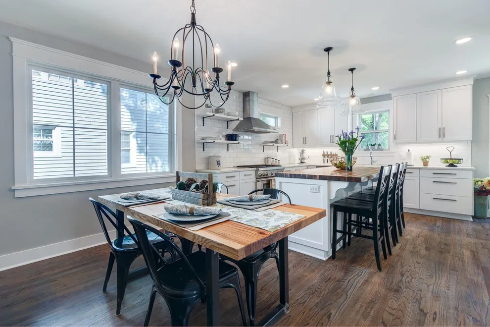 Contemporary Durham Farmhouse by Armani Fine Woodworking - Photo 12