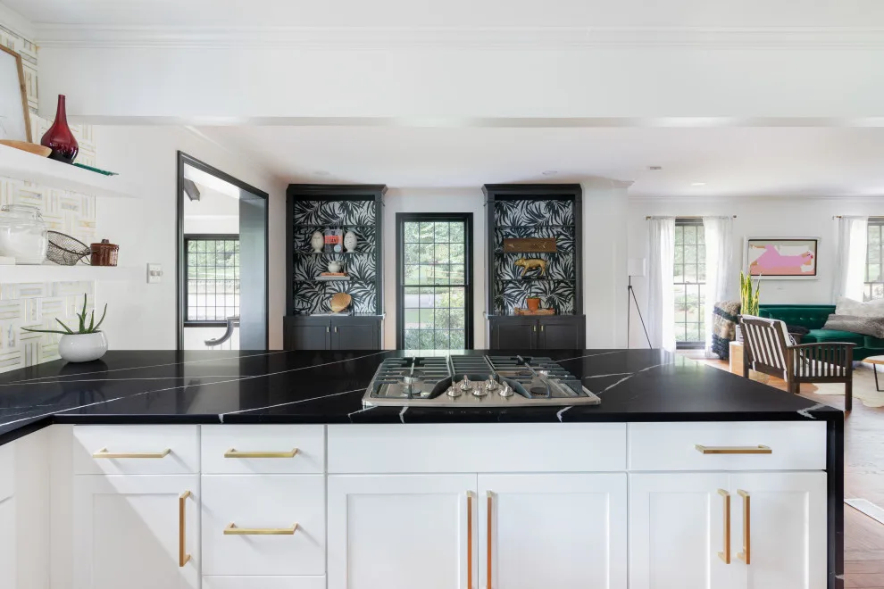 Timeless Marquina Silestone Quartz Kitchen by Marble Granite World - Photo 3