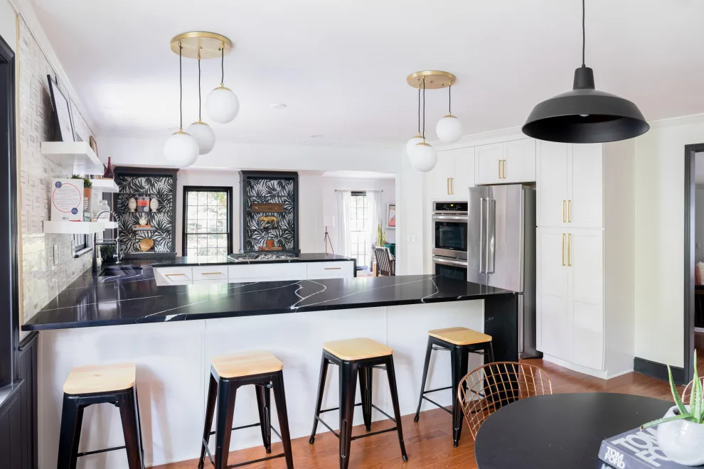 Timeless Marquina Silestone Quartz Kitchen by Marble Granite World - Photo 10