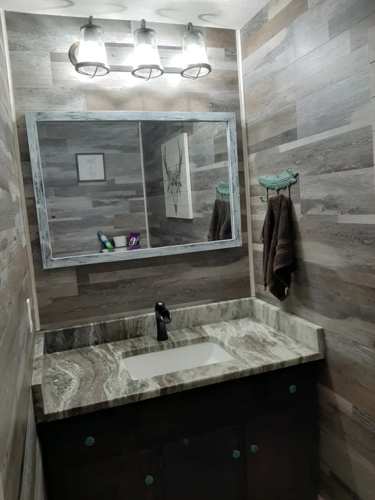 Bookmatched Fantasy Brown Kitchen by Granite Makeover - Photo 3