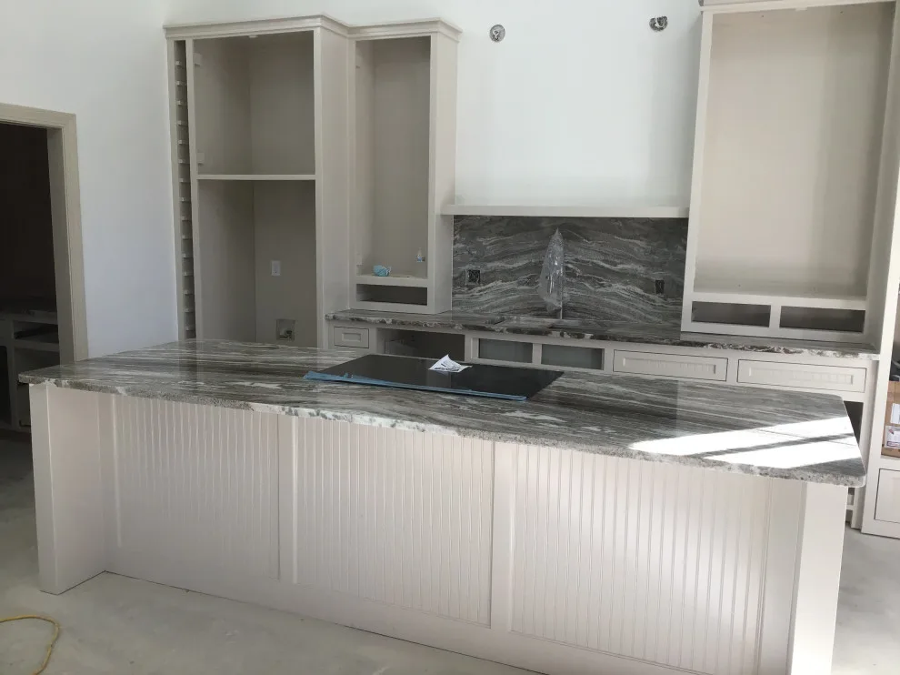 Bookmatched Fantasy Brown Kitchen by Granite Makeover - Photo 4