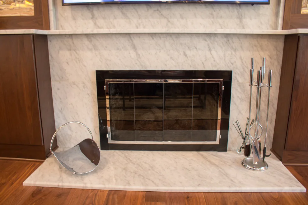 Chimney Hearth by Italian Marble & Granite Inc - Photo 2
