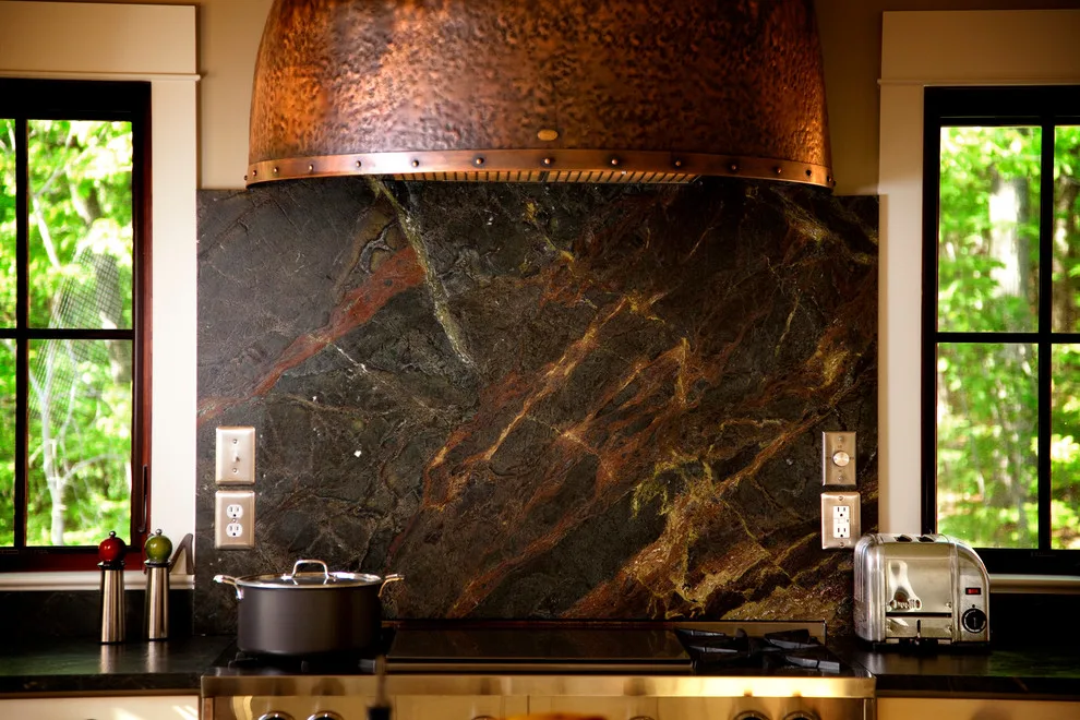 Country Style Kitchen Counter and Wall Tile by Albemarle Countertop Company - Photo 3