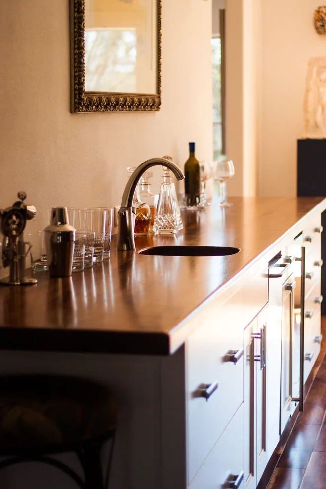 Crystal Cabinet Works - Garner Wet Bar by Surface Art Countertops - Photo 11
