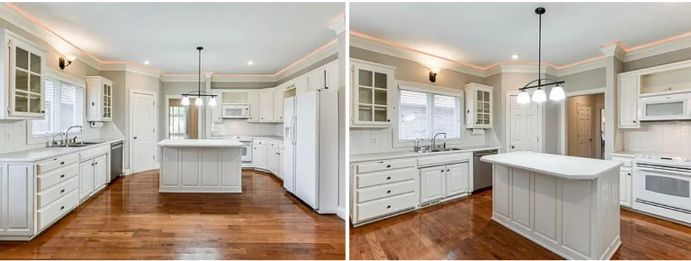 Granite Enhances Black and White Kitchen Appeal by WilgusIQ - Photo 5
