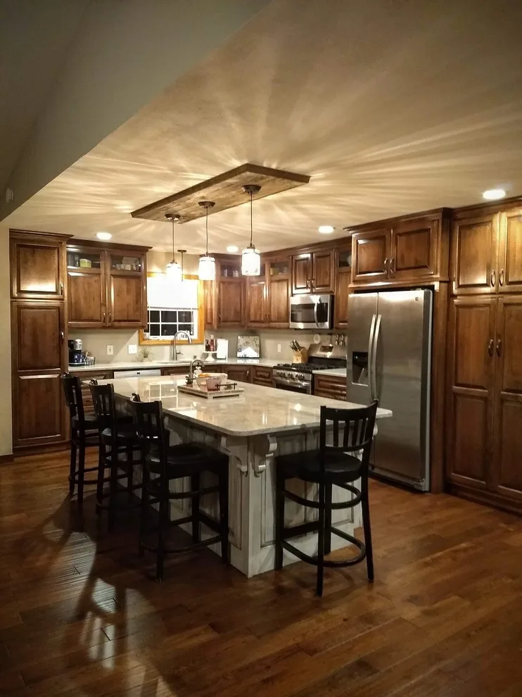 Millenium Cream Granite Kitchen Renovation by Mid Missouri Surfaces - Photo 2