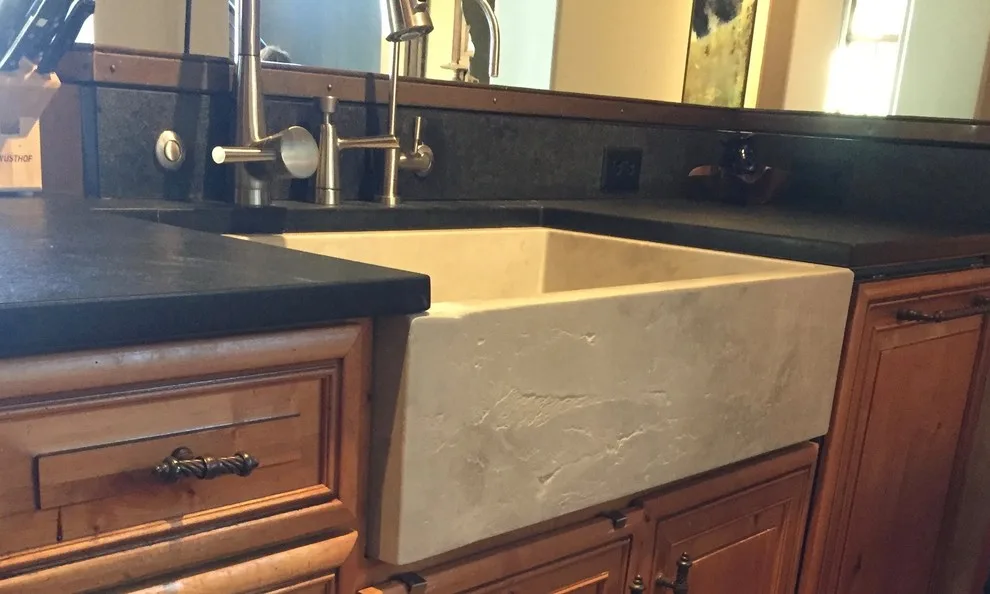 Greystone Below-Mount Sink by Birmingham Concrete Design, Inc - Photo 2